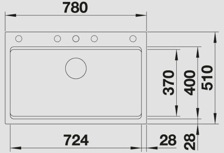 Blanco -  Etagon 8 -  Silgranit Eviye