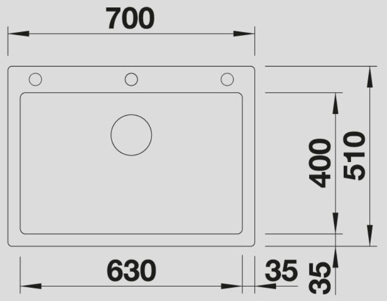 Blanco -  Pleon 8 - Silgranit Eviye