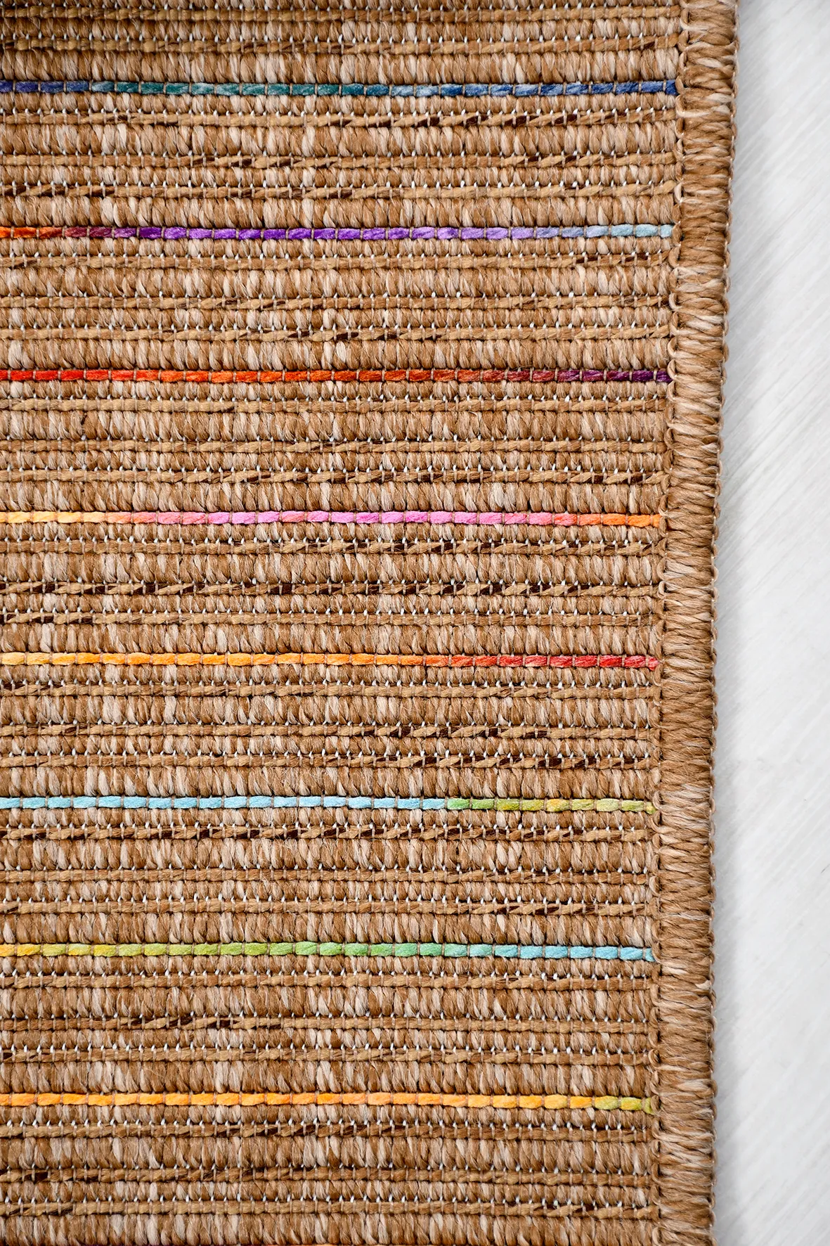 DAFNE-Kahve/mavi,mor,kırmızı - Özel Ölçü-Mutfak, Koridor-Kaydırmaz Taban-Robot Süpürgeye Uyumlu-Kolay Temizlenebilir-Uygun Fiyat