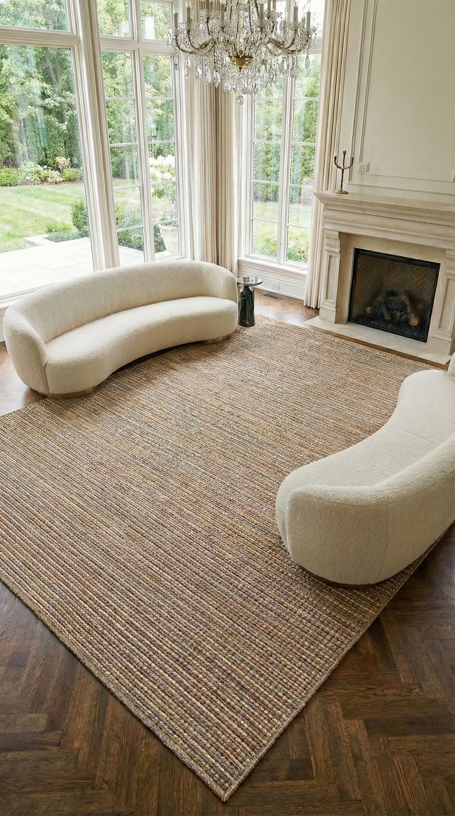 DAFNE-Kahve/mavi,sarı,turuncu- Özel Ölçü-Mutfak, Koridor-Kaydırmaz Taban-Robot Süpürgeye Uyumlu-Kolay Temizlenebilir-Uygun Fiyat