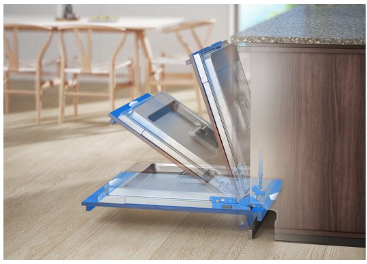 Electrolux - 300 Serisi AirDry 5 programlı Inverter Tam Ankastre Bulaşık Makinesi