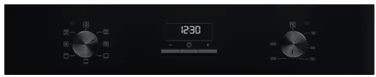 Electrolux - 300 Serisi Convection AquaClean Temizleme Sistemli 65 lt Siyah Ankastre Fırın