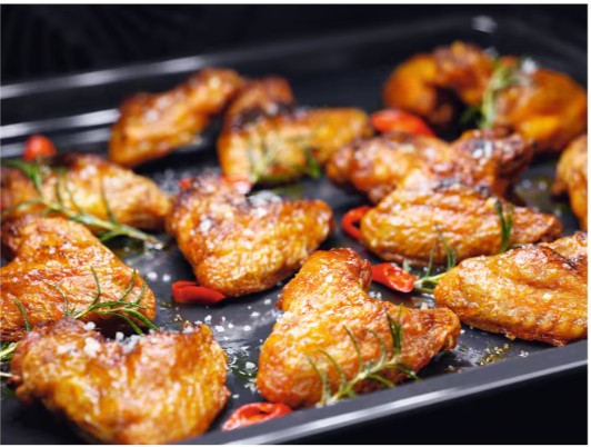 Electrolux - 300 Serisi Convection AquaClean Temizlik Sistemli 58 lt Inox Ankastre Fırın