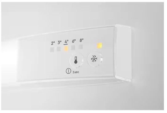 Electrolux - 500 Serisi ColdSense Dondurucusu Altta 269 lt Inverter Ankastre Low Frost Buzdolabı