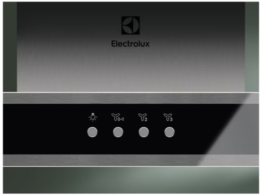 Electrolux - 500 Serisi ExtractionTech Plus  600 m³/h 90 cm Duvar Tipi Inox T Tasarım Davlumbaz