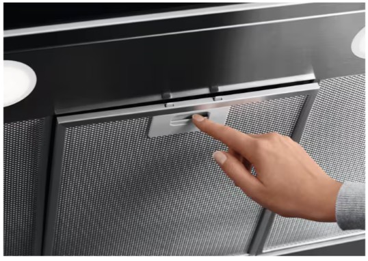 Electrolux - 500 Serisi ExtractionTech Plus  600 m³/h 90 cm Duvar Tipi Inox T Tasarım Davlumbaz