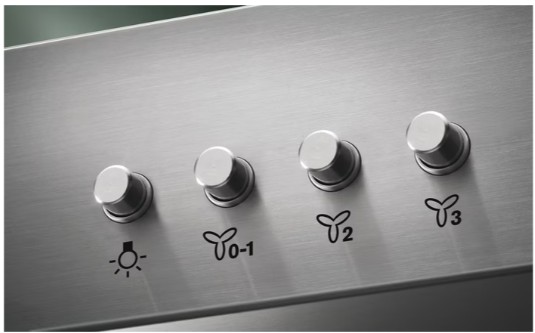 Electrolux - 500 Serisi ExtractionTech Plus  600 m³/h 90 cm Duvar Tipi Inox T Tasarım Davlumbaz