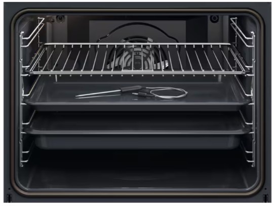 Electrolux - 500 Serisi SteamBake Buhar Destekli Pirolitik Temizleme Sistemli Wi-Fi 72 lt Siyah Ankastre Fırın