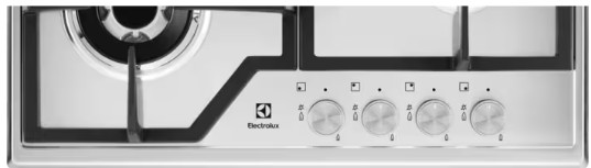 Electrolux - 60 cm Gazlı Döküm Izgaralı WOK Inox Ankastre Ocak