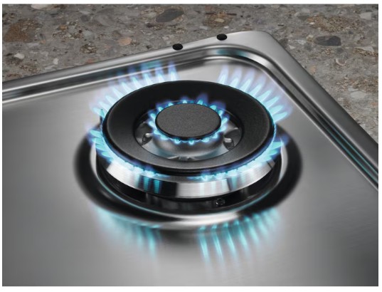 Electrolux - 60 cm Gazlı Döküm Izgaralı WOK Inox Ankastre Ocak