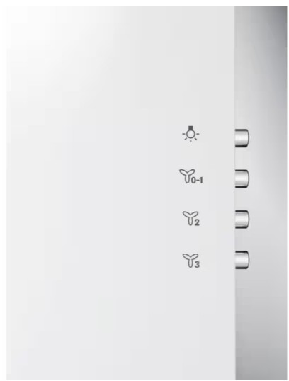 Electrolux - 600 Serisi ExtractionTech 600 m³/h 60 cm Duvar Tipi Beyaz Cam Davlumbaz