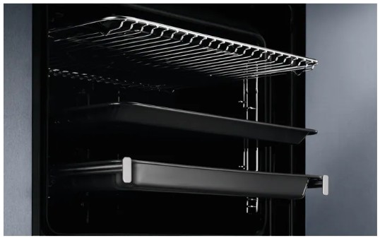 Electrolux - 600 Serisi SteamBake Buhar Destekli AquaClean Temizleme Sistemli 65 lt Siyah Ankastre Fırın