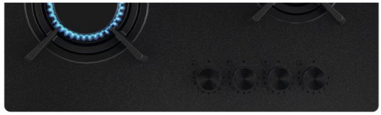 Electrolux - 700 Serisi 60 cm Gazlı Siyah Mat Cam Ankastre Ocak