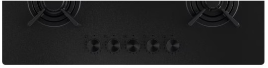 Electrolux - 700 Serisi 75 cm Gazlı Siyah Mat Cam Ankastre Ocak