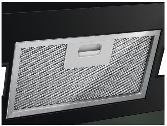Electrolux - 700 Serisi Breeze 710 m³/h 90 cm Duvar Tipi Mat Siyah Cam Davlumbaz