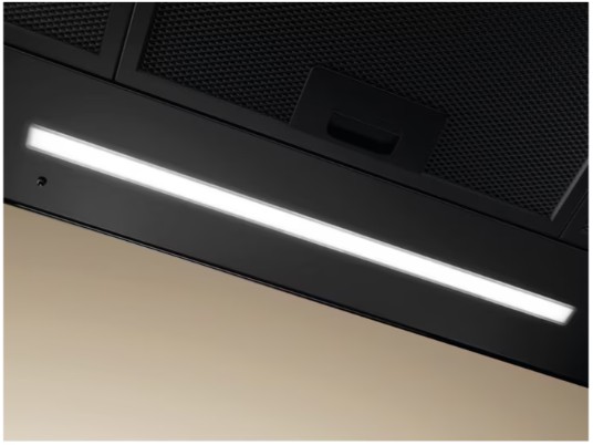 Electrolux - 700 Serisi Breeze 730 m³/h 90 cm Duvar Tipi Mat Siyah T Tasarım Davlumbaz