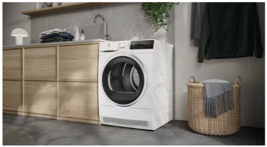 Electrolux - 700 Serisi DelicateCare 9 kg Inverter 3DSense Buharlı Kurutma Makinesi