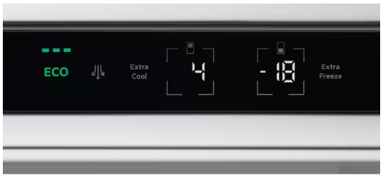 Electrolux - 700 Serisi GreenZone Dondurucusu Altta 273 lt Inverter Ankastre No Frost Buzdolabı