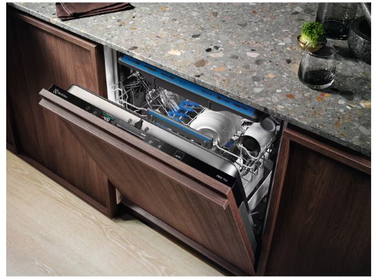 Electrolux - 700 Serisi MaxiFlex 8 programlı Inverter Tam Ankastre Bulaşık Makinesi