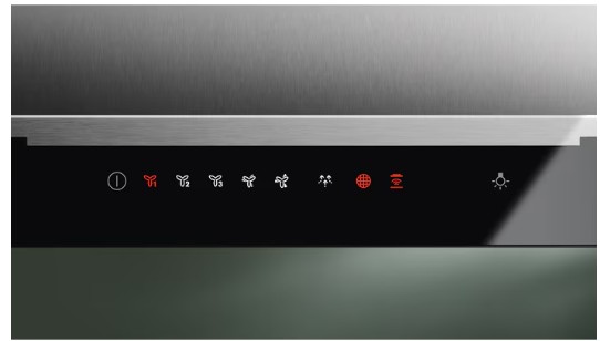 Electrolux - 800 Serisi SilenTech 740 m³/h 90 cm Ada Tipi Davlumbaz