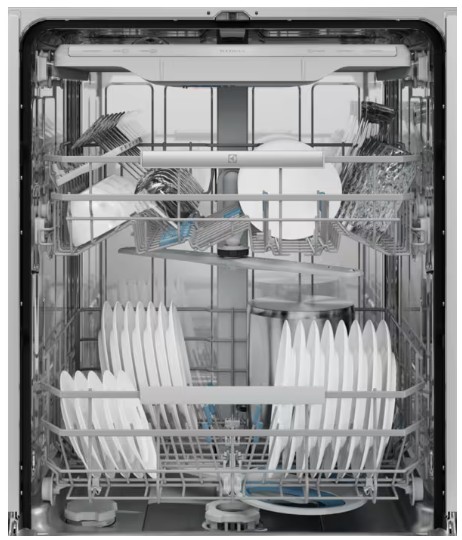 Electrolux - 800 XXL Serisi MaxiSpace 8 programlı Wi- Fi Inverter Tam Ankastre Bulaşık Makinesi