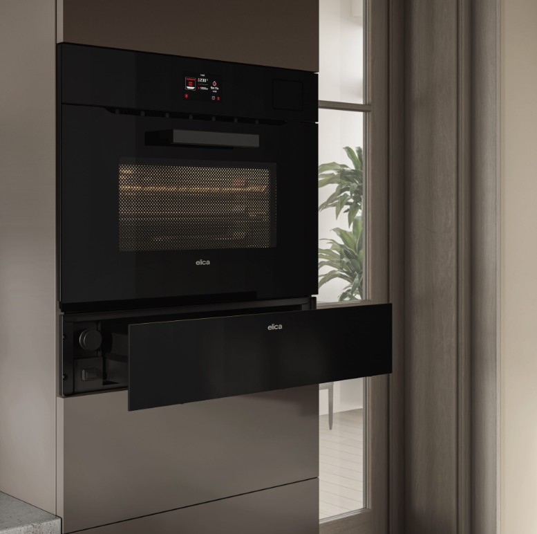 Elica - Virtus Warm Drawer 60 PP BL