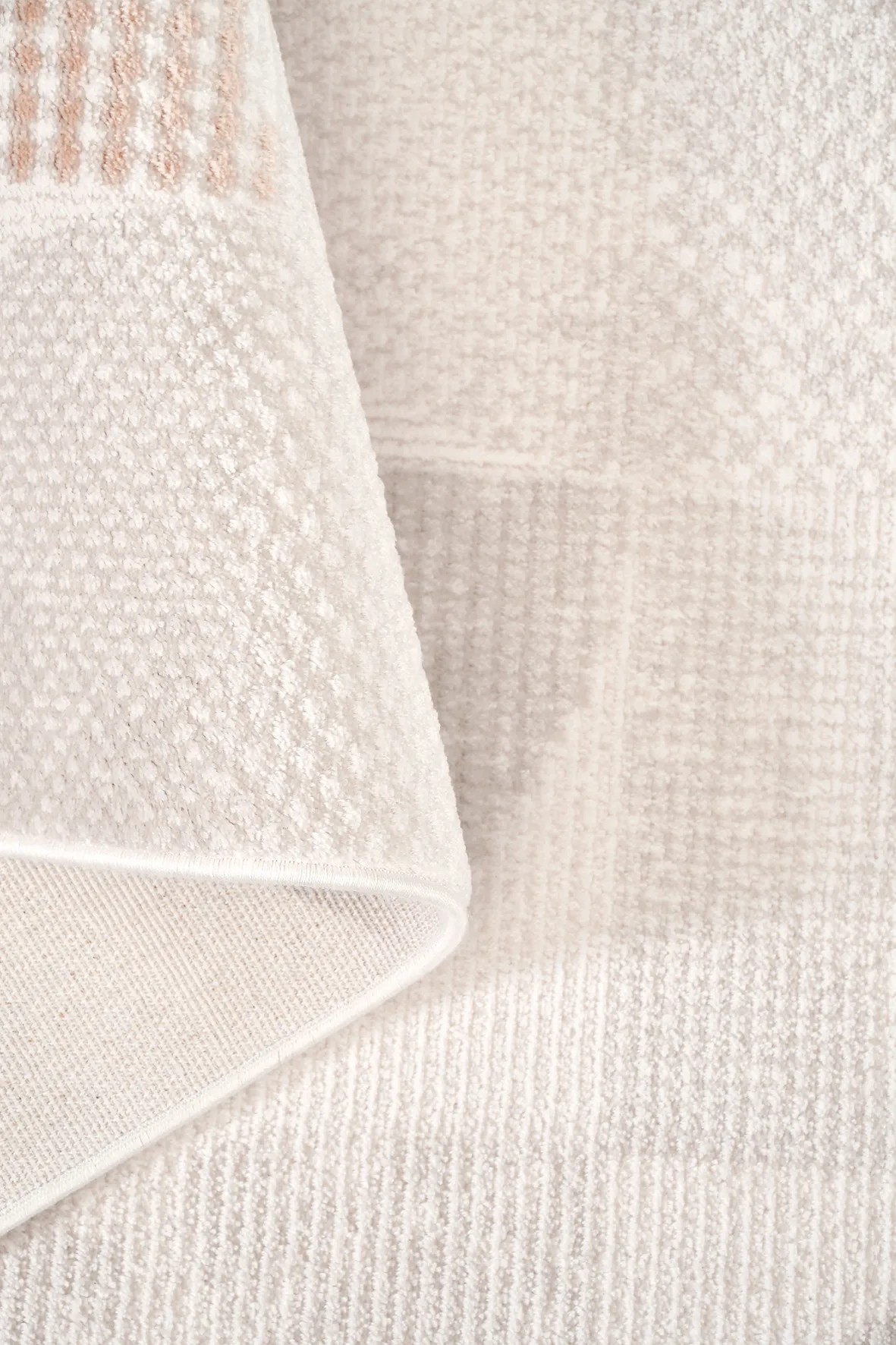 FREE-Vizon/Krem-Özel Ölçü-Salon,Oturma Odası ve Yatak Odası Halısı-Robot Süpürgeye Uyumlu-Kolay Temizlenebilir - Uygun Fiyat