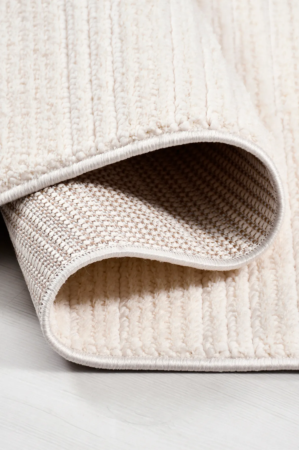 MARGİN-Beyaz - Özel Ölçü- Oturma Odası, Koridor, Yatak Odası Halısı- Robot Süpürgeye Uyumlu-Kolay Temizlenebilir- Uygun Fiyat