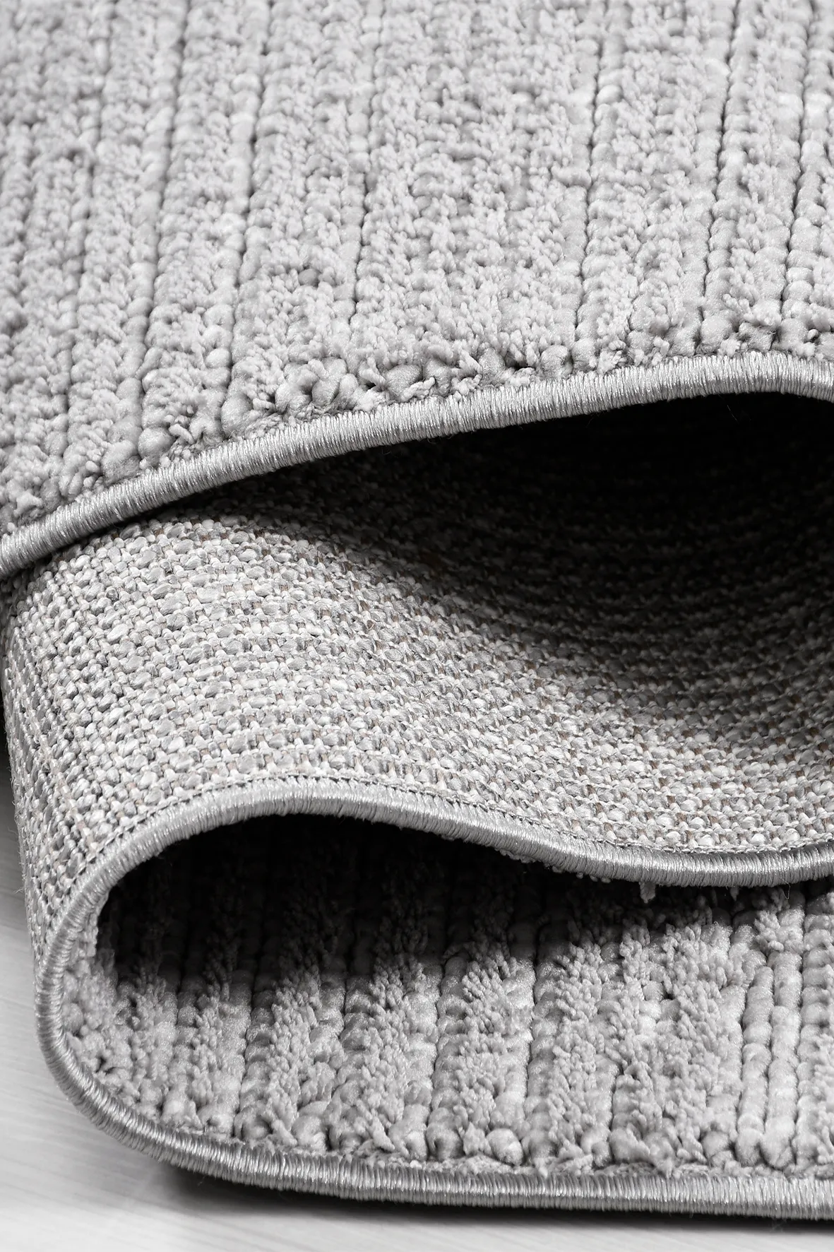 MARGİN-Gri- Özel Ölçü- Oturma Odası, Koridor, Yatak Odası Halısı- Robot Süpürgeye Uyumlu-Kolay Temizlenebilir- Uygun Fiyat