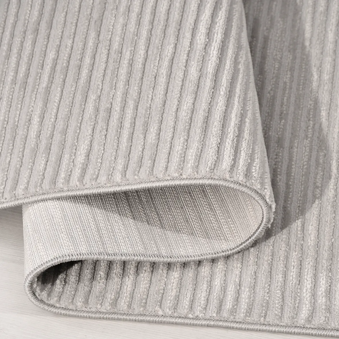 MERCAN-Gri- Özel Ölçü- Oturma Odası, Koridor, Yatak Odası Halısı- Robot Süpürgeye Uyumlu-Kolay Temizlenebilir- Uygun Fiyat