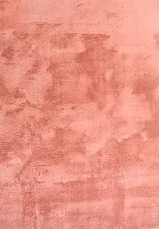 Tavşan Poly Peluş Halı - Rose -Yüksek Kalite-Ekstra Yumuşak - Kaymaz Özel Tabanlı - Özel Ölçü