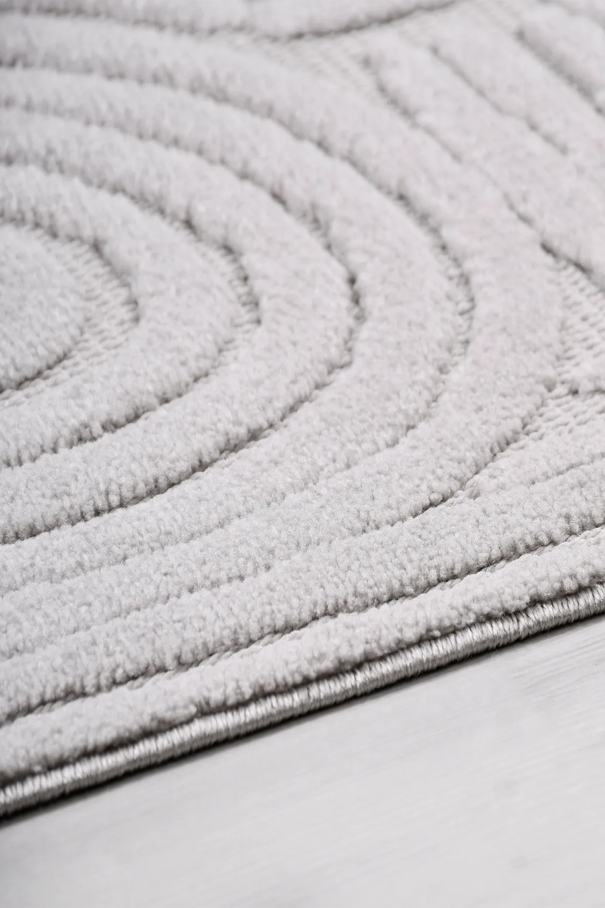 TİGANA-Gri - Özel Ölçü-Salon, OturmaOdası ve Koridor Halısı-Robot Süpürgeye Uyumlu-Kolay Temizlenebilir-Uygun Fiyat