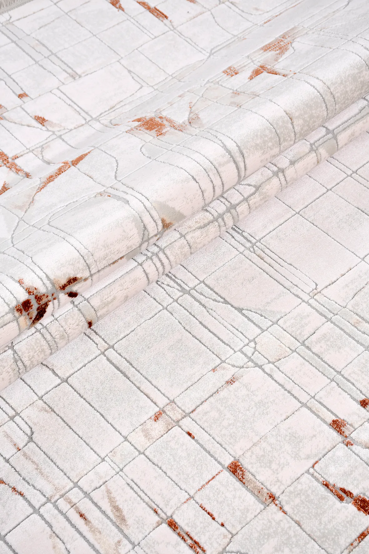 VALORİA-Bej/Kahve- Özel Ölçü-Salon,Oturma Odası ve Koridor Halısı-Robot Süpürgeye Uyumlu-Kolay Temizlenebilir-Uygun Fiyat