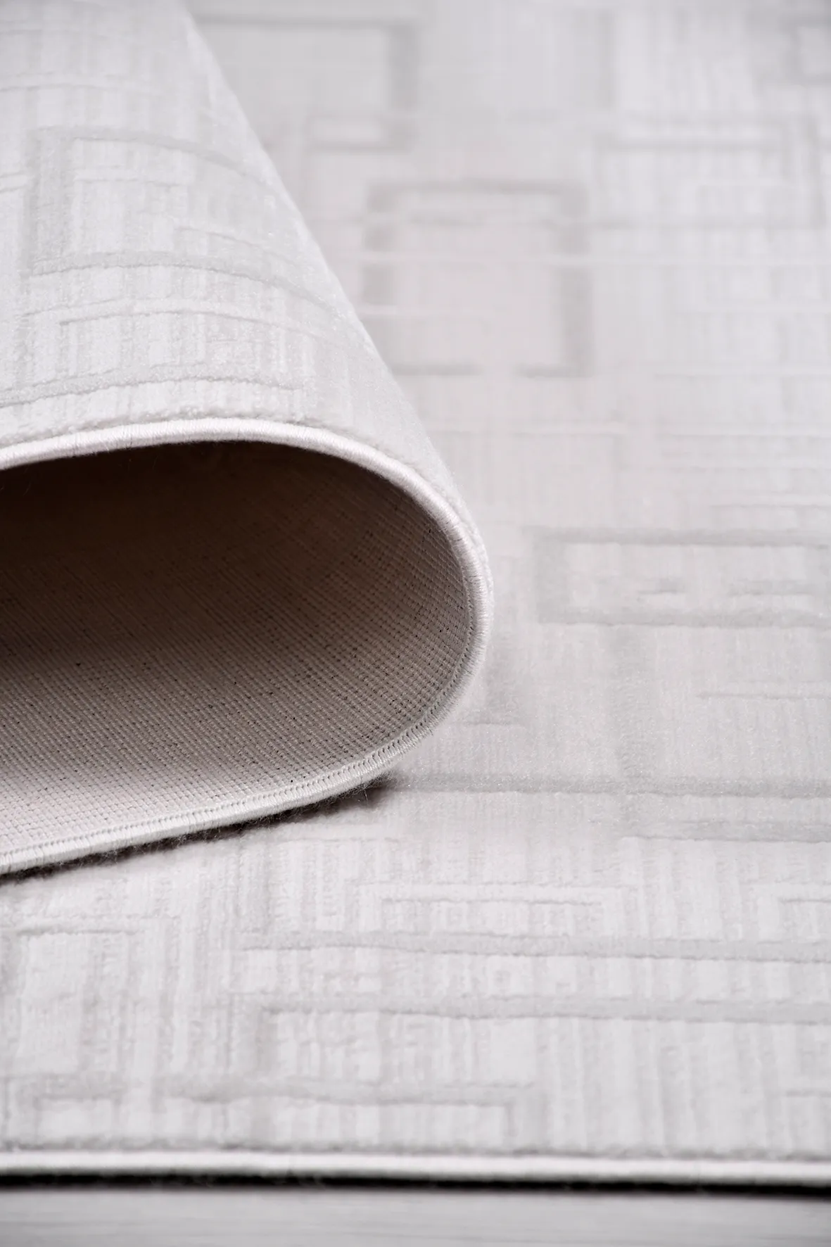 VİANORA-Bej/Gri - Özel Ölçü-Salon,Oturma Odası ve Koridor Halısı-Robot Süpürgeye Uyumlu-Kolay Temizlenebilir-Uygun Fiyat