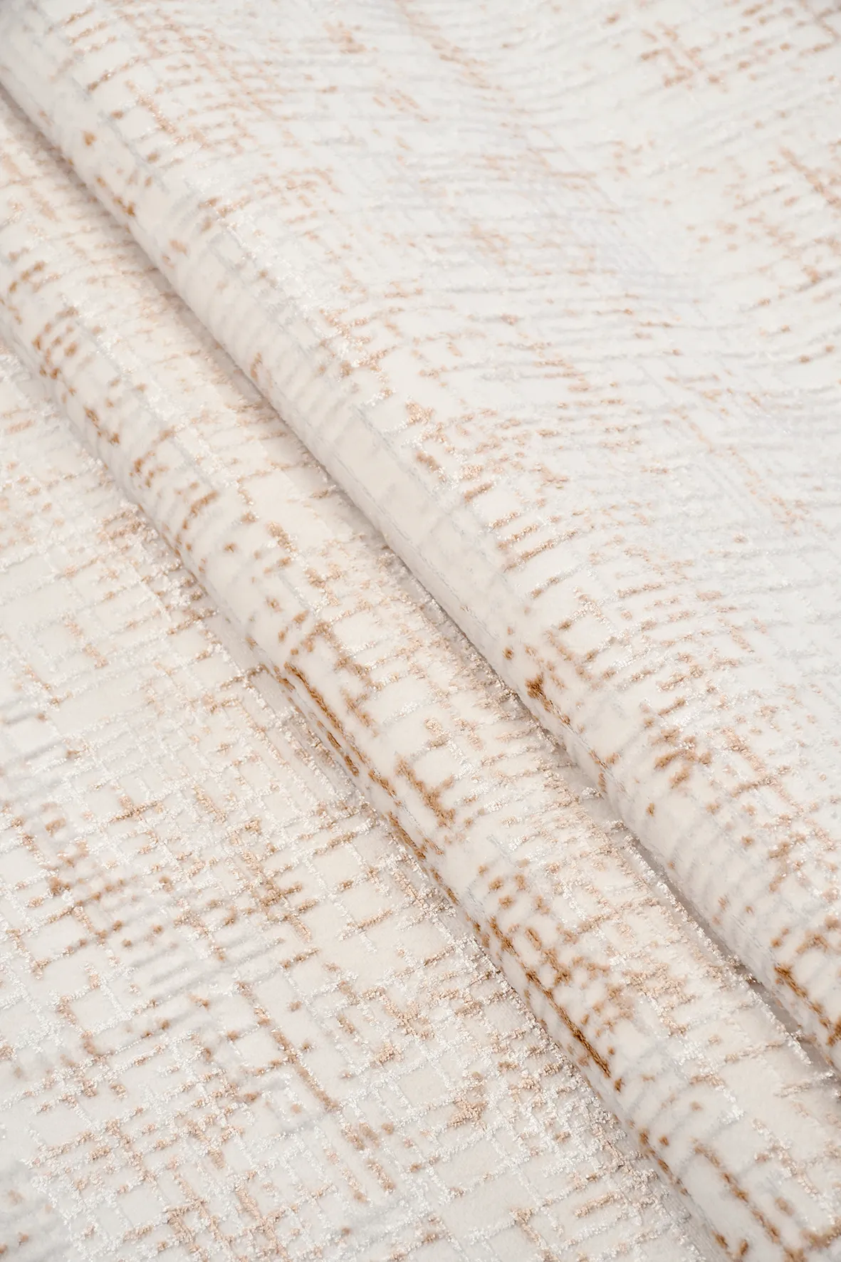 WİNS-Vizon/Krem -Özel Ölçü-Salon,Oturma Odası ve Yatak Odası Halısı-Robot Süpürgeye Uyumlu-Kolay Temizlenebilir - Uygun Fiyat